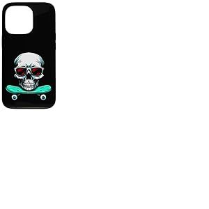 Tête de Mort Skater/Skateboard Tête de Mort Coque pour iPhone 13 Pro