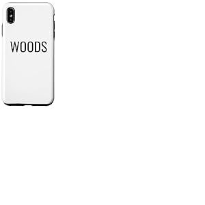 Woods Coque pour iPhone XS Max