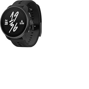 SUUNTO Race S Montre Sport Femme Homme, Tracker d'Activités GPS Running, Bi-Band GNSS, Carte Hors Ligne, Écran Tactile AMOLED, Smartwatch Cardiofréquencemètre Podomètre Altimètre, 13 Jours d'Autonomie