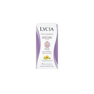 Lycia Lot de 20 bandes faciales simples épilatrices