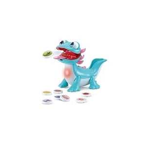 VTech - Zébulon, Mon Compagnon Glouton, Animal Interactif Axolotl Qui Parle, Chante, Mange et Réagit, Découverte en Couleurs des Émotions, Jouet Éducatif, Cadeau Enfant Dès 2 Ans - Contenu en Français