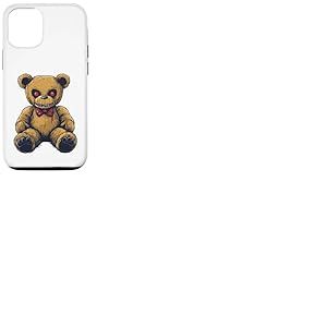 Ours en Peluche Gothique Femme Gothiques Ours en Peluche Coque pour iPhone 12/12 Pro