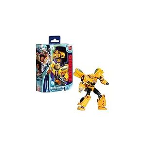 Transformers EarthSpark, Figurine Bumblebee Classe Deluxe de 12,5 cm, Jouet Robot pour Enfants, à partir de 6 Ans
