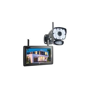 ELRO CZ60RIPS Color Night Vision Camera de Surveillance Kit avec 9 Écran et application - 1080P HD résolution