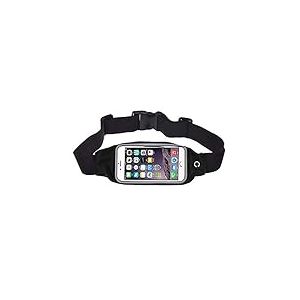 NOVAGO Ceinture de Sport néoprène imperméable 5,8'', pour iPhone,Samsung Galaxy Note,Galaxy S8/S7/S6, A5,J5,Huawei P10,P20,P30 et Les Autres-Noir