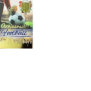 AFIE 65-1268 Carte Heureux Anniversaire Or Dor&eacute; Foot Football Footballeur Sport Ballon rond blason Supporters Fans Equipe Stade Champion Fabriqu&eacute; en France Supporter Supportrice Championnat d'Europe