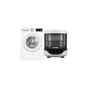 Bosch WGG244Z3FR, S&eacute;rie 6, Lave-linge Pose-libre, 9 kg, 1400 trs/min, Blanc + Filtre &agrave; microplastiques WMZMPF10