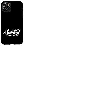 Hubby Est 2026 Just Married Lune de Miel Cadeaux pour Couples Coque pour iPhone 11 Pro