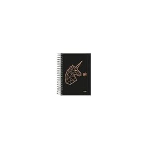 Oxford So Chic Agenda 2023/2024 1 jour par page, couverture extra rigide, 12 x 18 cm, espagnol, motif licorne