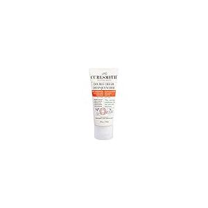 Curlsmith - Double Cream Deep Quencher - Après-shampooing profond hydratant végétalien pour les cheveux ondulés, bouclés ou crépus (59ml)