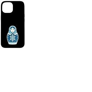 Matriochka Poupée Russe en Bois empilable Coque pour iPhone 15