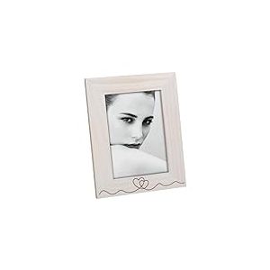 Mascagni Casa Cadre photo 15x20 en bois avec détail de chaîne en métal, naturel