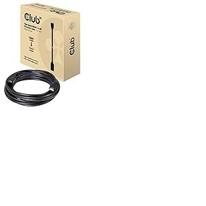 club3D HDMI Rallonge Fiche mâle HDMI-A, Prise Femelle HDMI-A 5.00 m Noir CAC-1320 Câble HDMI