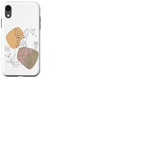 Line Art Scottish Terrier Minimalist Coque pour iPhone XR