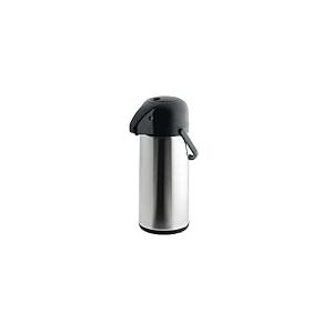 Louis Tellier N5085 Pichet Isotherme à Pompe Inox 2,5 L