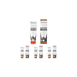Himalaya, Whitening Antiplaque Toothpaste, Charcoal + Black Seed Oil, Mint, 4.0 oz (113 g) (Lot de 4)
