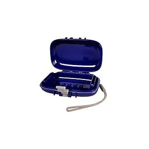 PORTINEER Porte-Savon de Voyage Carry-Dri EZ &ndash; &Eacute;tui pour Barre de Savon Permet au Savon de s&eacute;cher avec Cordon, Fermeture en Silicone, Porte-Savon de Voyage, bo&icirc;te &agrave; Savon &eacute;tanche avec a&eacute;rations