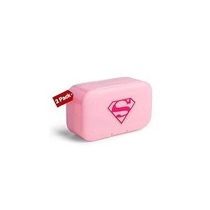 Pill Box Organizer, 2-pack - DC Supergirl