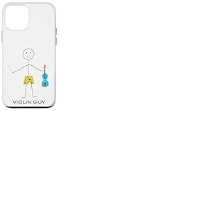 Violon pour Homme drôle, Cadeaux de Musicien Coque pour iPhone 12 Mini