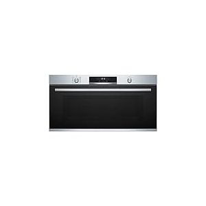 Bosch VBC5580S0 Série 6 Four encastrable, 48 x 90 cm, extra large, écran tactile LCD, boutons escamotables, tiroir télescopique indépendant du niveau