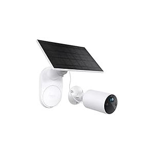 Tapo C410 KIT 2K(3MP) Caméra de Surveillance WiFi Extérieure sans Fil Solaire, Autonomie permanente de la Batterie, Personne Détection, Vision Nocturne en Couleur, IP65 Etanche, Aucune hub requis