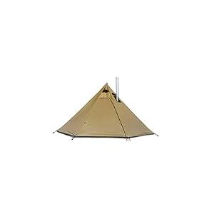 Tentes Chaudes Tipi l&eacute;g&egrave;res pour 4 Personnes, 2,3 kg, avec cric de po&ecirc;le, pi&egrave;ce Debout, Tente tipi pour Chasse, &eacute;quipe familiale, randonn&eacute;e, Camping, randonn&eacute;e (Vert Olive)