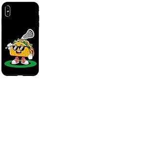 Taco amusant jouant à la crosse Coque pour iPhone XS Max