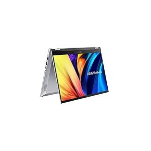 ASUS Vivobook S14 Flip TP3402VA#B086ZSC8K7, Notebook en Aluminium Moniteur 14" WUXGA 16:10 Glossy Touch, Intel Core 13 gen i3-1315U, RAM 8 Go, SSD PCIE, Intel UHD Graphics, Win 11 Home, Argent