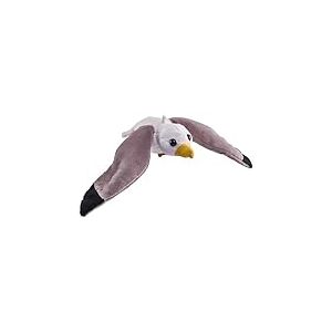 Wild Republic Pocketkins Eco Goéland, Animal en Peluche, 12 cm, Jouet en Peluche, Fabriqué à partir de Matériaux Recyclés, Écologique, Mouette, White