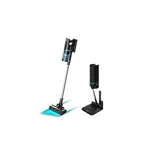 Cecotec Aspirateur Balai sans Fil Conga Rockstar 10000 Nebula Station. 450W, Technologie ForceSonic 30 kPa, 3 en 1, Système Cyclonique parallèle, Brosse Jalisco, Tube Rigide Extensible, Automatique