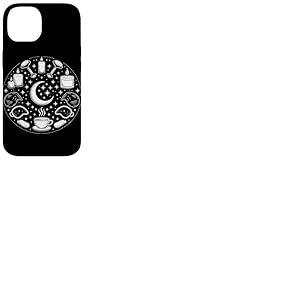 Lune Croissante Pinceau Maquilleuse Esthéticienne MUA Coque pour iPhone 14