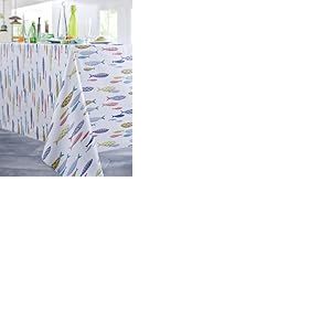 CALITEX Toile Cirée Binic Finition Biais 140x250 cm