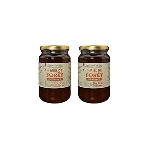 Les Ruchers du Luberon - Miel de Foret 500 g - Miel de Cru Francais Naturel - Pur - Non Pasteurisé - Sans Additifs (Lot de 2)