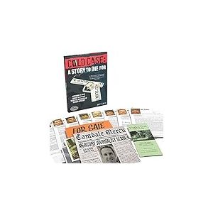 Thinkfun Cold Case Files - A Story To Die For - Murder Mystery Game for Adults and Kids Age 14 Years Up