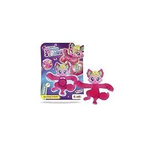 CRAZE Superstars Stretchy Funxy - Figurine Super Extensible et gluante avec Slime et Paillettes à l'intérieur, Figurine Action pour Enfants, Jumbo