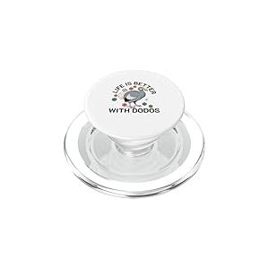 Dodos Bird Raphus Cucullatus Oiseau Dodo Amusant pour Hommes, Femmes, Enfants PopSockets PopGrip pour MagSafe