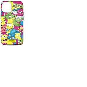 Coque pour iPhone 13 L'équipe des Simpsons Bart Lisa Nelson Kwik-E-Mart
