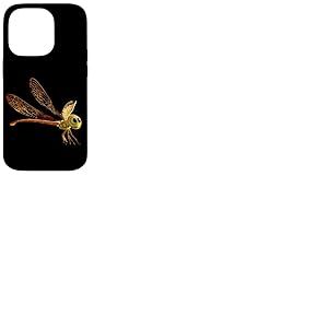 Libellule Dragonfly Insectes Volants Ailes Color&eacute;es Douces Coque pour iPhone 14 Pro