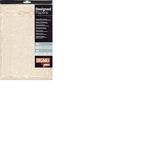 Apli 012122 Pack de 20 Feuilles illustr&eacute;es Parchemin moderne A4 90 g