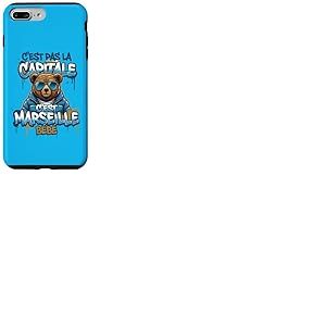 C'est Pas La Capitale C'est Marseille B&eacute;b&eacute; Marseille Fan 31 Coque pour iPhone 7 Plus/8 Plus