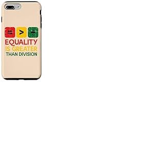 L'histoire des Noirs, l'&eacute;galit&eacute; est sup&eacute;rieure &agrave; la Division : Femmes, Hommes, Enfants Coque pour iPhone 7 Plus/8 Plus