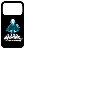 Avatar Aang Flèche Lumineuse Pose de Flexion d'air Lumière Bleue Coque pour iPhone 17 Pro