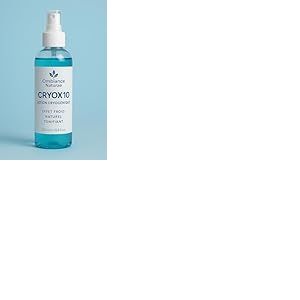 CRYOX10 Lotion Cryog&eacute;nique Concentr&eacute;e 1:6 &ndash; Cryoth&eacute;rapie Pro et &agrave; Domicile | Effet Froid Imm&eacute;diat, Anti-Cellulite, Draineur | Jambes Lourdes, Muscles Fatigu&eacute;s | En Spray, Gaze, Bande 250 ml