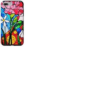 Naissance de Janvier Fleur Oeillet Art teinté Coque pour iPhone 7 Plus/8 Plus
