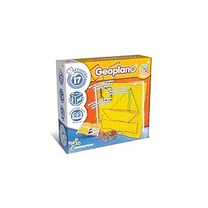 Science4you - G&eacute;oplane pour Enfants 6+ Ans - Jouet &Eacute;ducatif avec 17 Activit&eacute;s, Kit de G&eacute;om&eacute;trie avec Formes G&eacute;om&eacute;triques et Jeux Math&eacute;matiques, Jouets Scolaires pour Enfants de 5 6 7 8 9 Ans