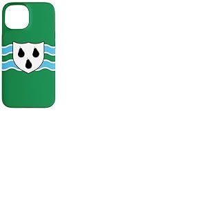 Drapeau du comté de Worcestershire West Midland Angleterre Coque pour iPhone 15
