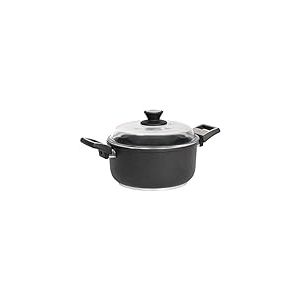 SKK 2000 Titanium Faitout Anti-adh&eacute;sif avec Couvercle 24 x 14 cm