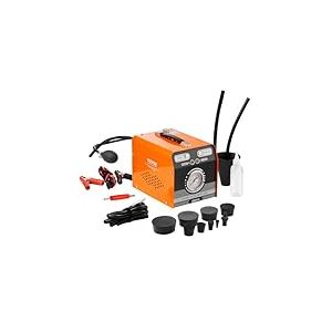 VEVOR Détecteur de Fuite de Carburant 8 L/Min, Machine à Fumée Automobile EVAP 2 Modes Air et Fumée, DC 12 V, avec Pompe à Air Intégré et Manomètre, Testeur de Fuite de Tuyau Échappement Voiture