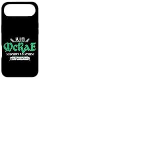 Kin McRae Mischief and Mayhem Since The Middle Age Coque pour iPhone Air