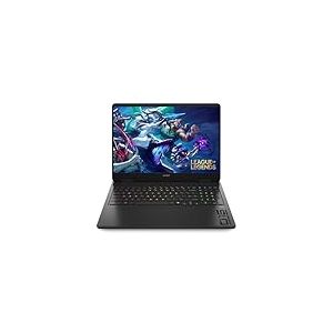 HP Omen Slim 16-an0000sf Ordinateur Portable Gaming 16" FHD IPS 144hz, PC Portable Gamer (Intel Core Ultra 5 225H, RAM 16 Go, SSD 512 Go, Nvidia GeForce RTX 5050, Windows 11), Laptop Noir, AZERTY